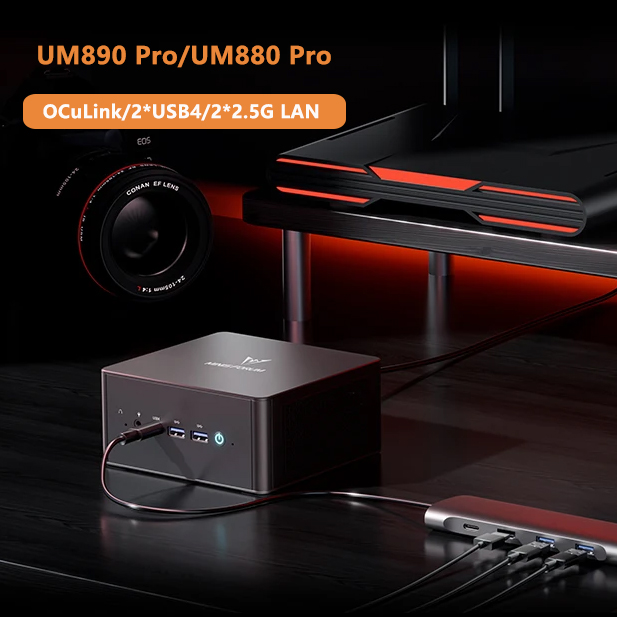 Pc Gaming Amd Ryzen 7 - Игровой мини-ПК MINISFORUM OCuLink UM890 UM880