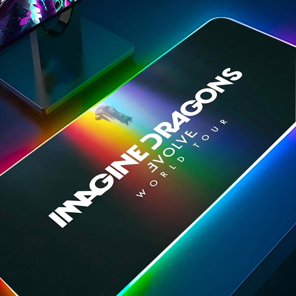 Pc Gaming Dragon - Коврик для мыши Imagine Dragons RGB