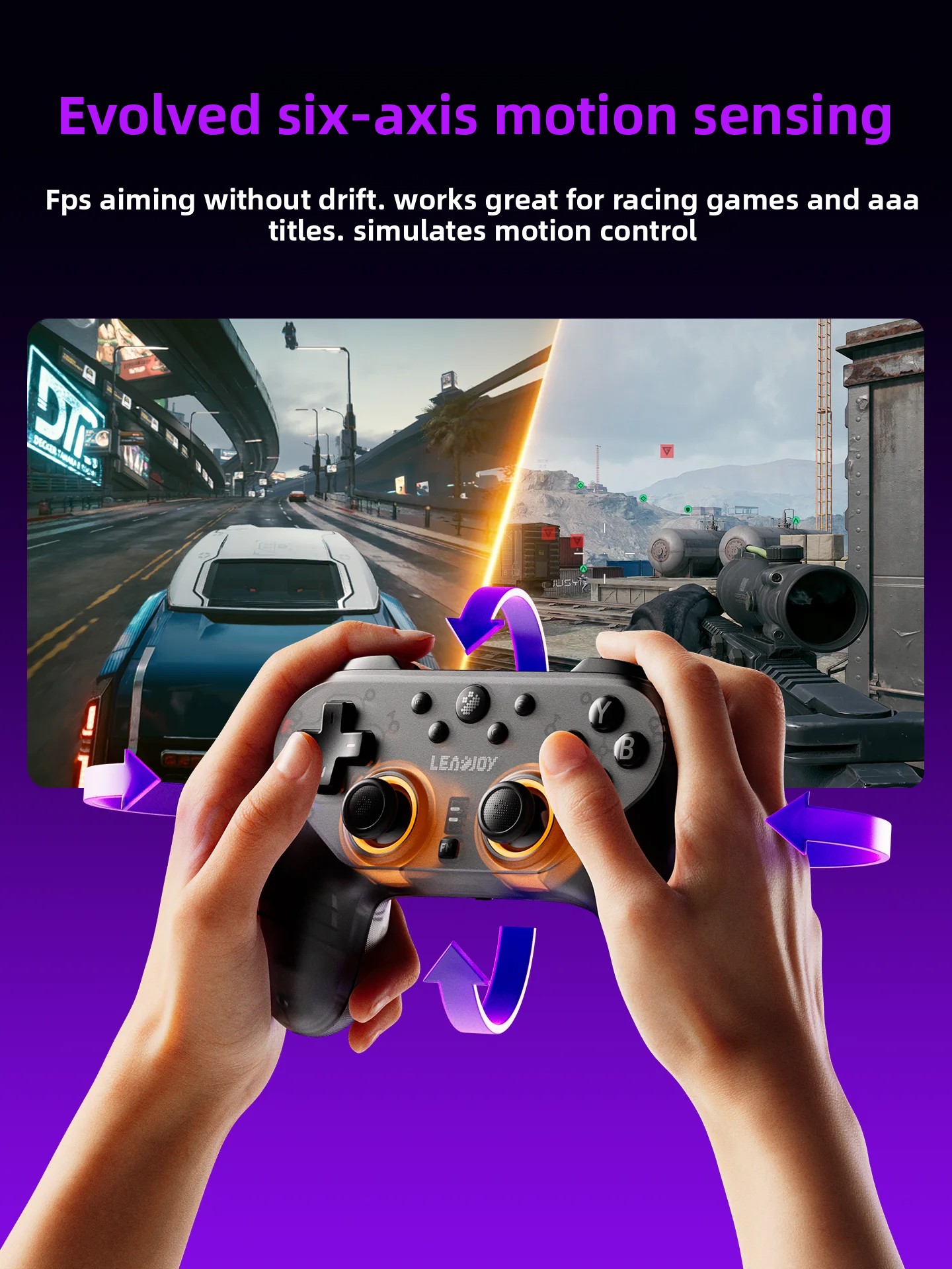 Pc Gaming Ps5 - Беспроводной игровой контроллер LeadJoy Saber Plus