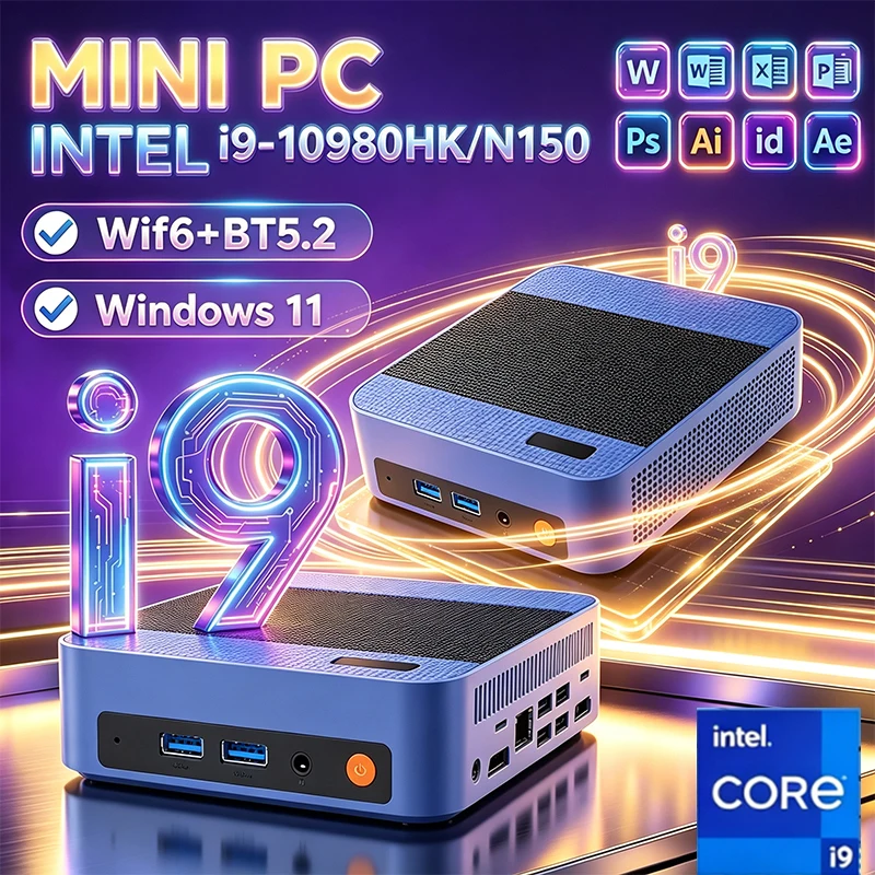 Pc Gaming I3 - Мини-ПК Windows 11 Intel Core i9
