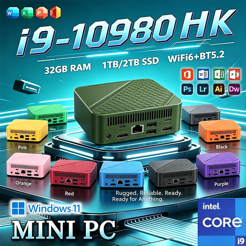 Мини-ПК для игр Intel Core i9  – обзор и цена Pc Gaming I3