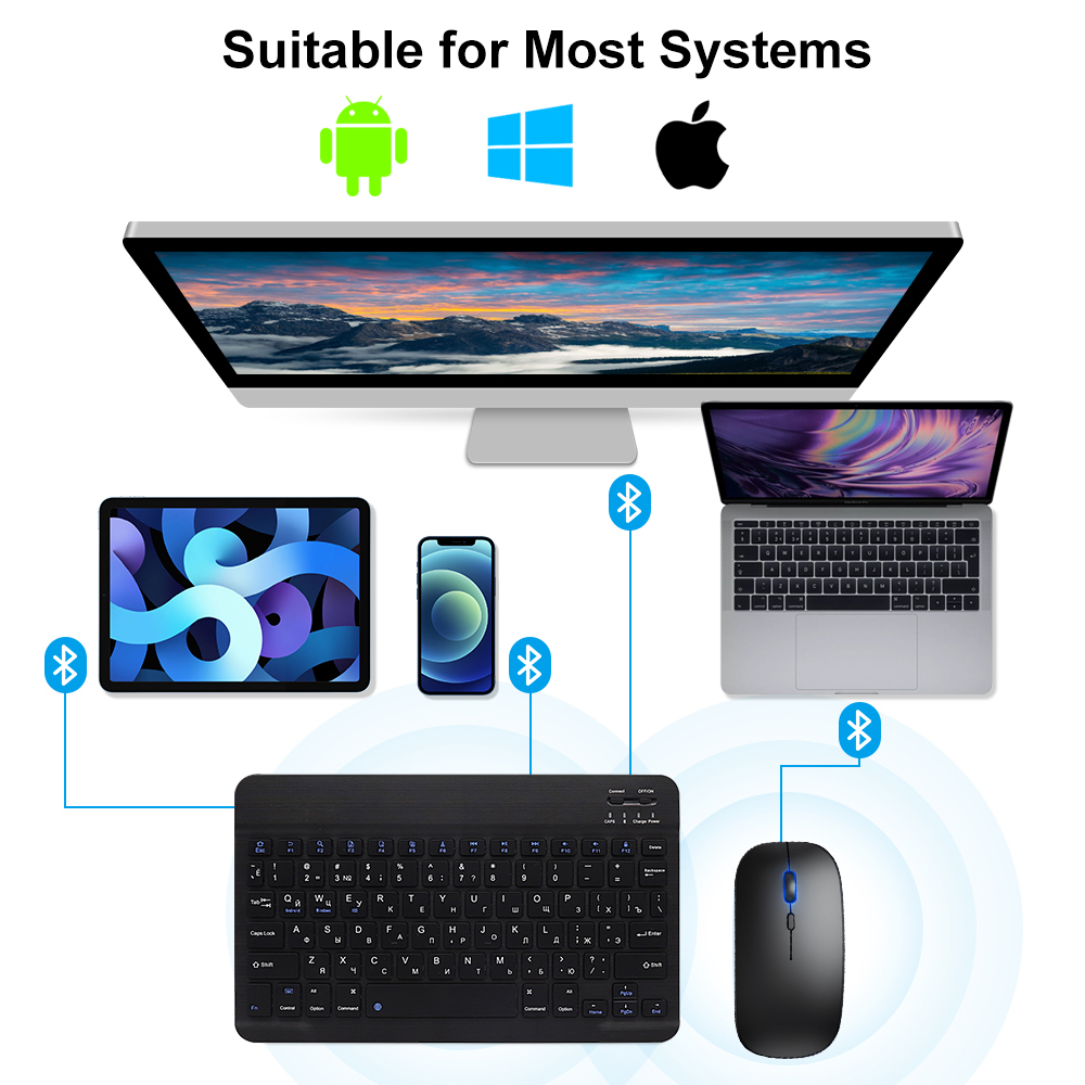 Bluetooth-клавиатура и мышь дл – обзор и цена Pc Gaming Samsung