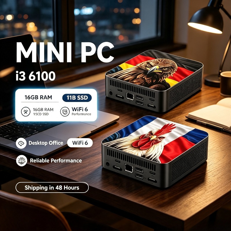 Мобильный мини-ПК для игр 2026 – обзор и цена Pc Gaming I3
