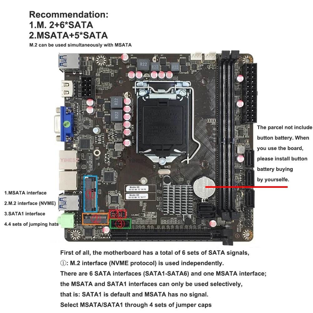 Материнская плата B365 Mini-IT – обзор и цена Pc Gaming I3