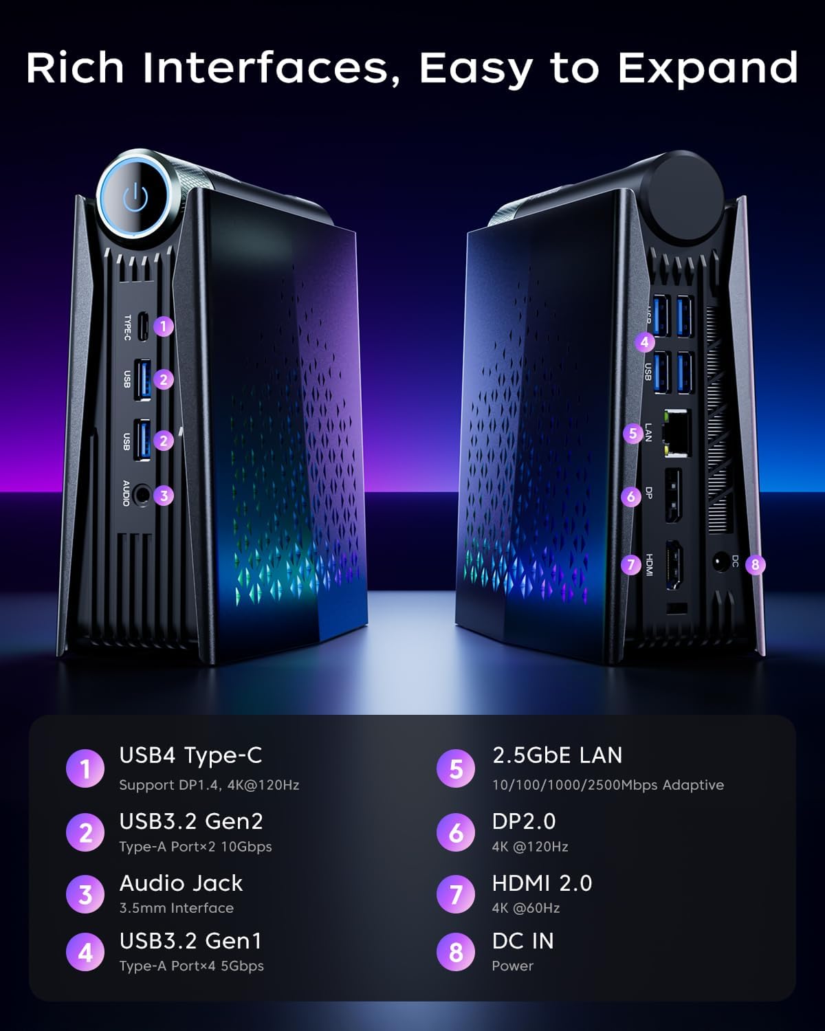 Игровой мини-ПК KAMRUI Ryzen 7 – обзор и цена Pc Gaming Amd Ryzen 7